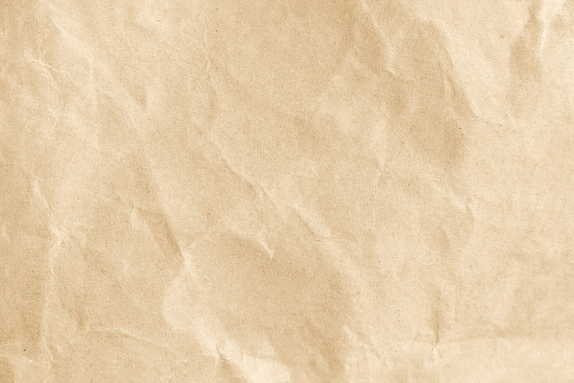 Wrinkled yellow paper